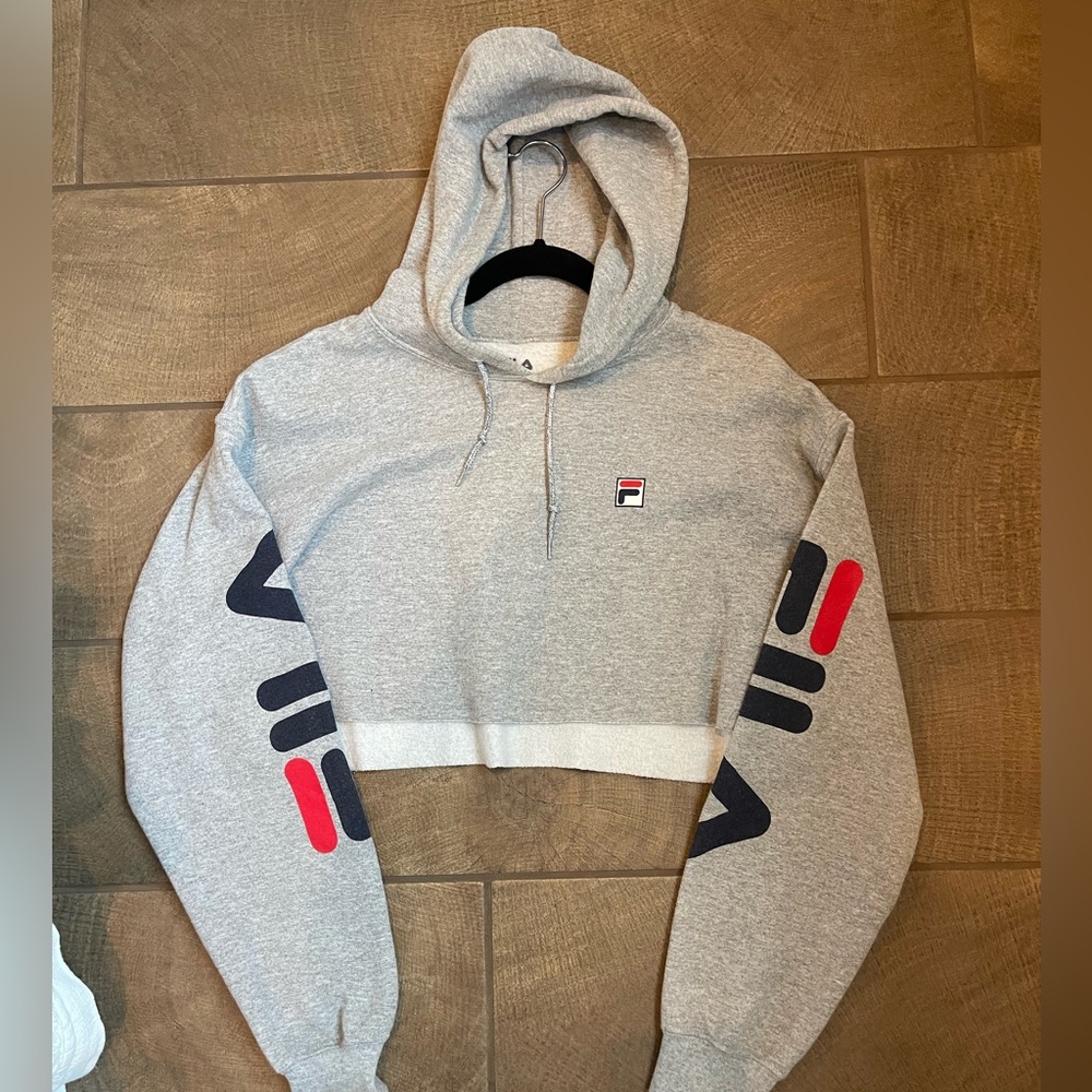 FILA cropped hoodie